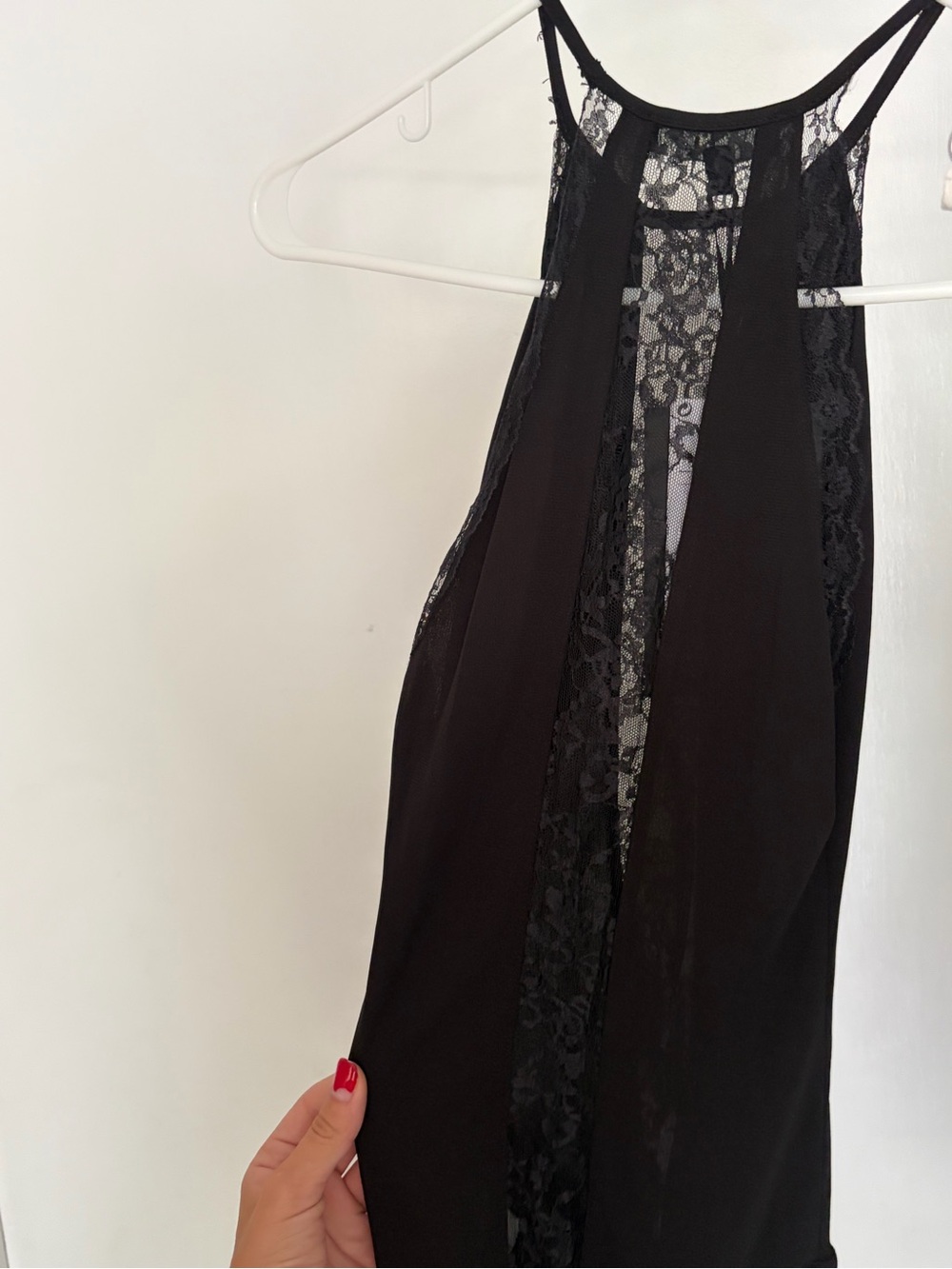 Women's Black Lace bodysuit